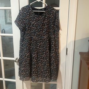 NWOT Madewell Tiered Dress Size XL